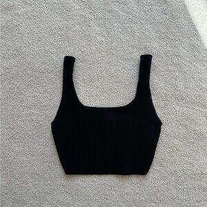 Aritzia Babaton Sculpt Knit Cropped Tank